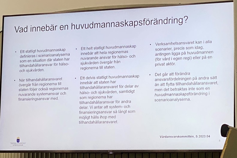 Powepointbild "Vad innebär en huvudmannaskapsförändring?"