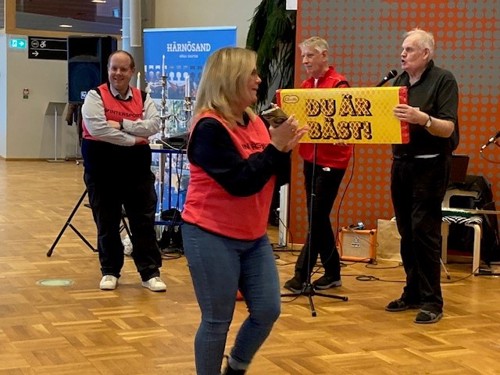 utdelning av kexchoklad