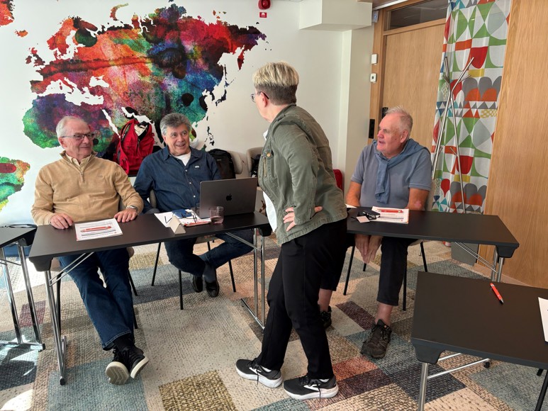 Leif Hellgren, Nenad Stankovic, Eva-Lena Jansson och Lennart Moberg
