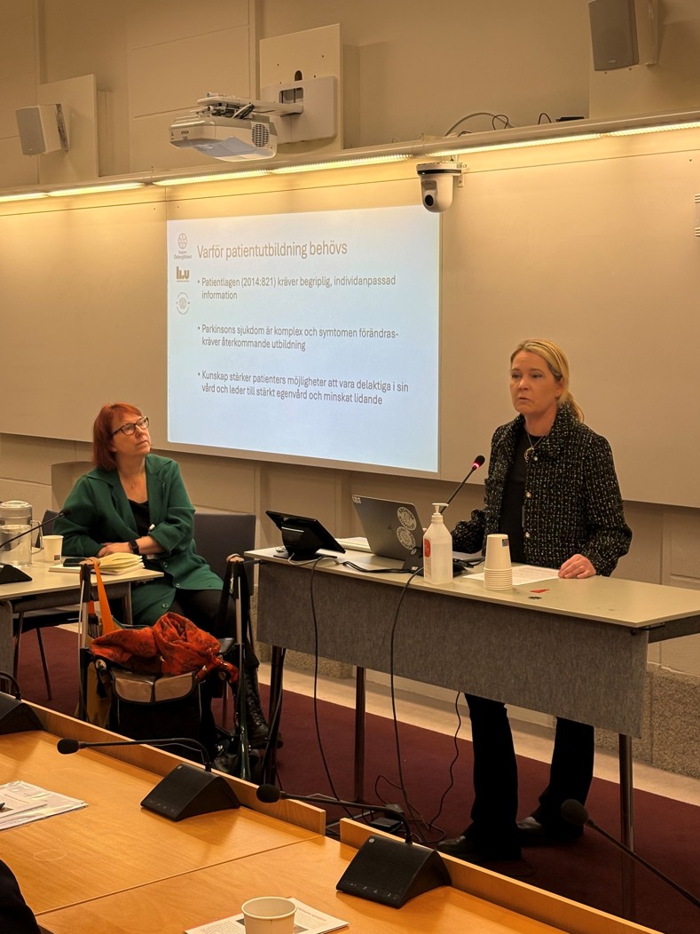 Carina Hellqvist föreläser