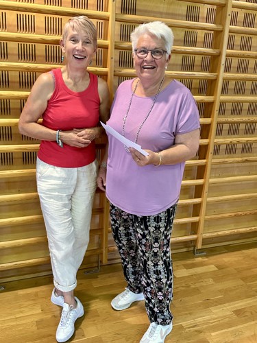 Jill Taube och Mona Creutziger