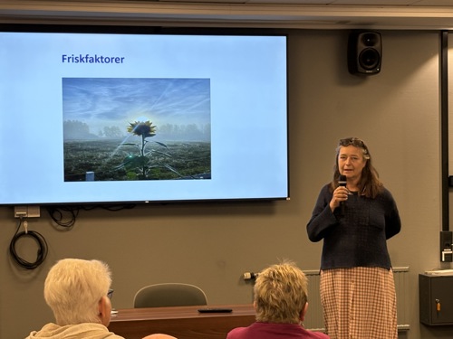 Caroline Nilsson berättar om friskfaktorer